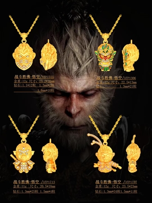 黄金工厂产品展示 铸就璀璨黄金饰品